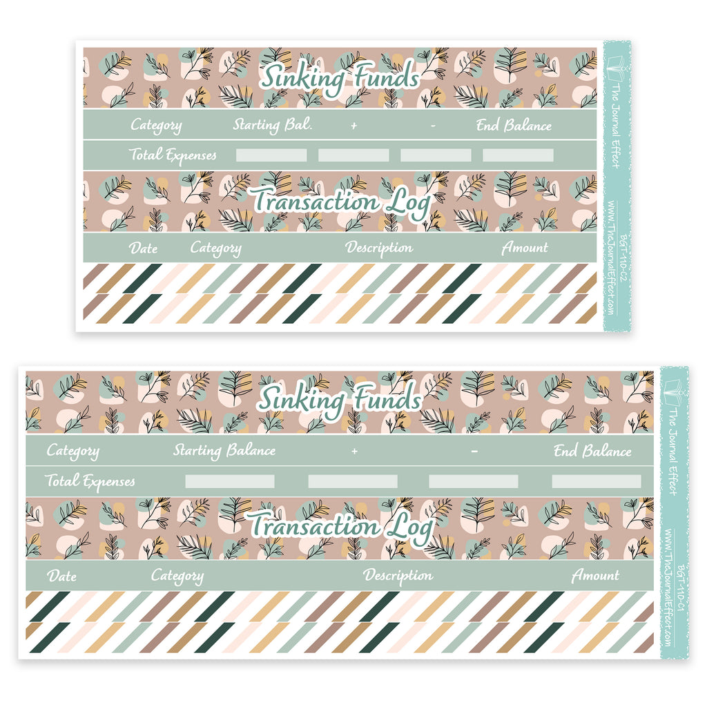 Boho Escape Abstract Art Washi Set