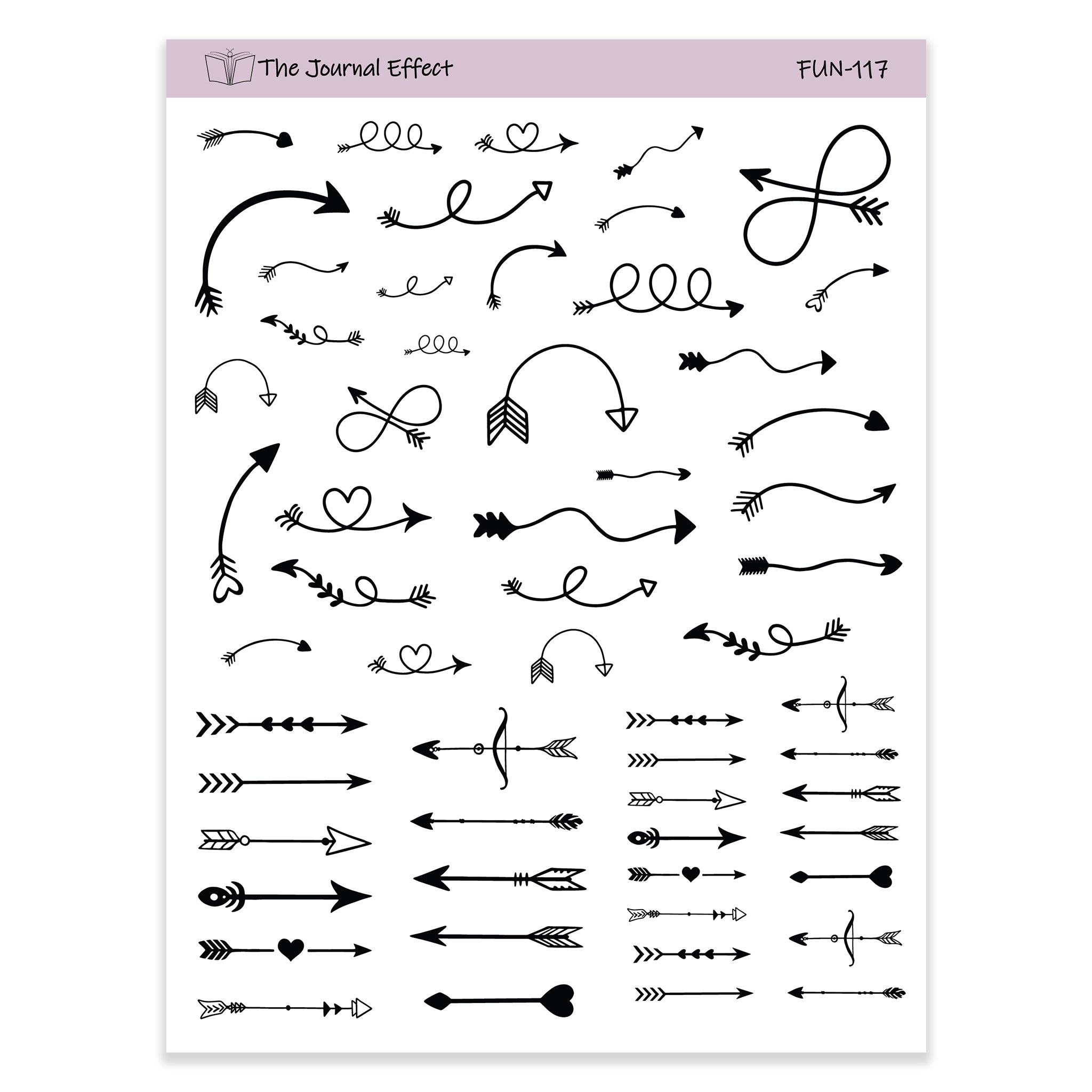 Assorted Arrow Stickers – The Journal Effect