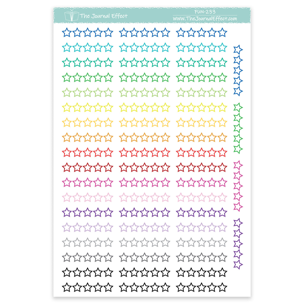 Star Ratings Reading Bullet Journal Stickers – JordynAlisonDesigns